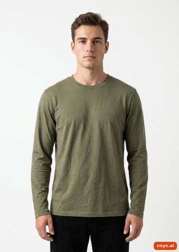 AYACUCHO Longsleeves Heren maat M Groen Vintage, Ophalen of Verzenden, Nieuw, AYACUCHO