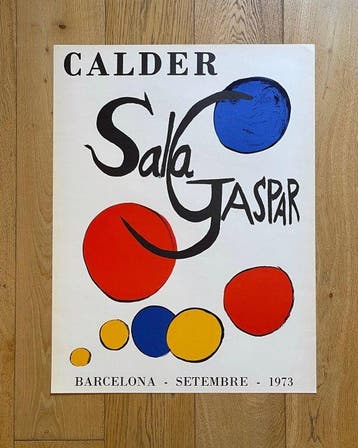Alexander Calder - Calder – Sala Gaspar, Barcelona – 1973 -, Antiek en Kunst