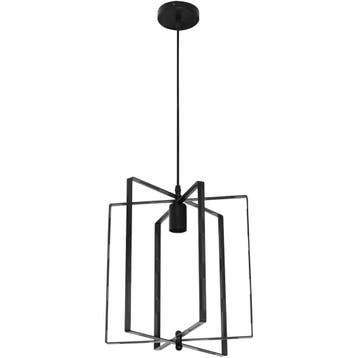 LED Plafondlamp - Plafondverlichting - Noby - Zwart - E27, Ophalen of Verzenden, Nieuw, Metaal, Overige fittingen