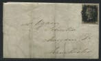 Groot-Brittannië 1840 - Penny black op complete originele, Gestempeld