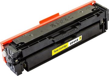Huismerk HP 410X (CF412X) toner geel, Verzenden, Nieuw, Huismerk