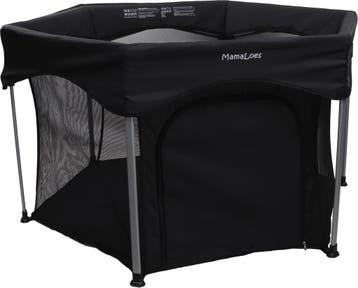 Mamaloes Boris Zwart 6-Hoekige Inklapbare Baby Box, Kinderen en Baby's, Boxen, Verzenden, Nieuw