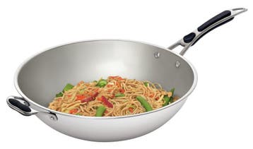 Bartscher Wokpan RVS met deksel | 6 liter | 640x360x220mm, Ophalen of Verzenden, Nieuw in verpakking