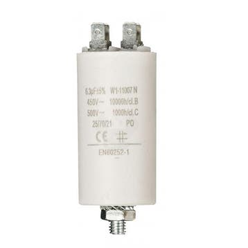 Condensator - Aanloop - 6.3 F (Max. 450V, Aarde), Verzenden, Nieuw