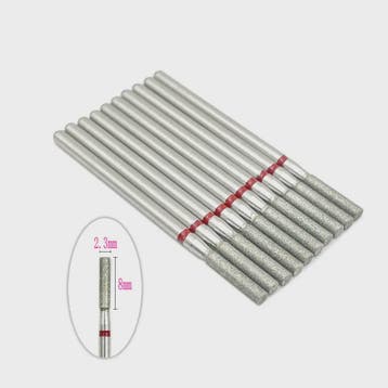 10x Diamant Freesbits Set - 2.35mm Schacht voor Tandheelkund, Verzenden, Nieuw