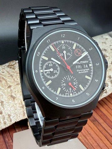 Military - Automatic Chronograph - Zonder minimumprijs -, Nieuw