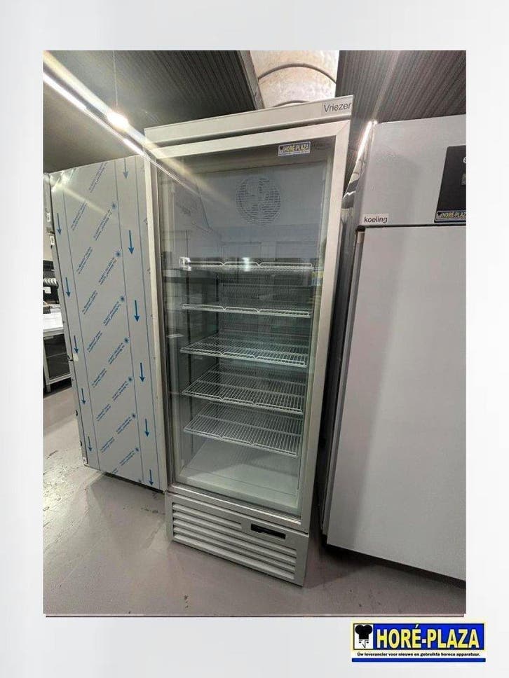 Horeca Vrieskast 1 Glasdeur | CombiSteel JDE-600F, Zakelijke goederen, Horeca | Keukenapparatuur, Gebruikt