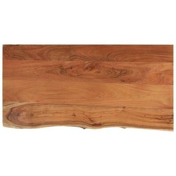 Bureaublad massief acacia 120cm | Laatste Stuk!, 100 tot 150 cm, Ophalen of Verzenden, Zo goed als nieuw, Minder dan 100 cm