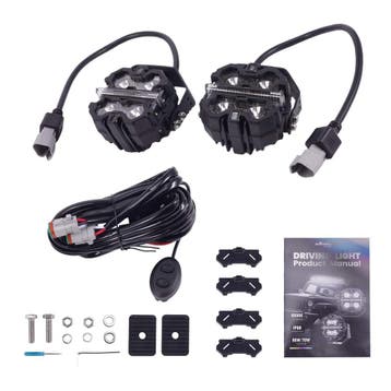 LED Work Light 160W RGB DRL White/Amber 3.5 voor SUV ATV, Verzenden, Nieuw