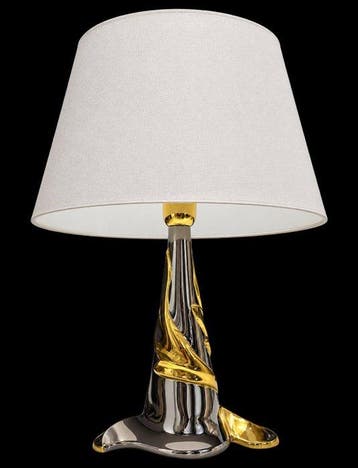Regina - Lamp - Messing - Vintage REGINA tafellamp