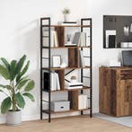 vidaXL Boekenkast Oud Hout 75 x 30 x 156 cm Bewerkt hout, Huis en Inrichting, Kasten | Boekenkasten, Minder dan 50 cm, Verzenden