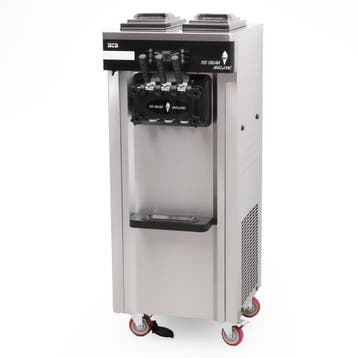 HCB Softijsmachine - verrijdbaar - 2 smaken - 25 liter p/u -, Zakelijke goederen, Horeca | Keukenapparatuur, Verzenden, Nieuw in verpakking