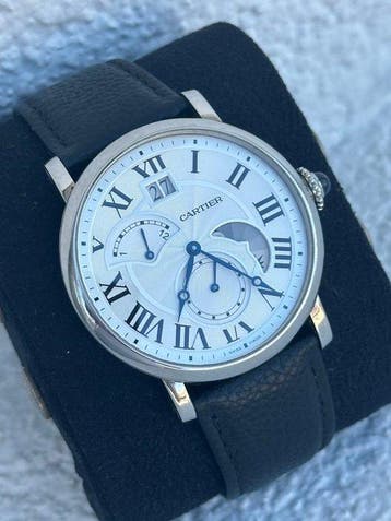Cartier - Rotonde de Cartier Retrograde GMT - W1556368 -, Nieuw