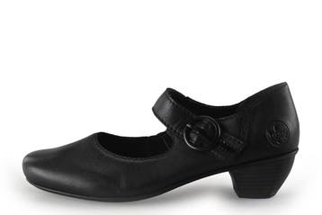 Rieker Pumps in maat 40 Zwart, Pumps, Verzenden, Zwart, Zo goed als nieuw