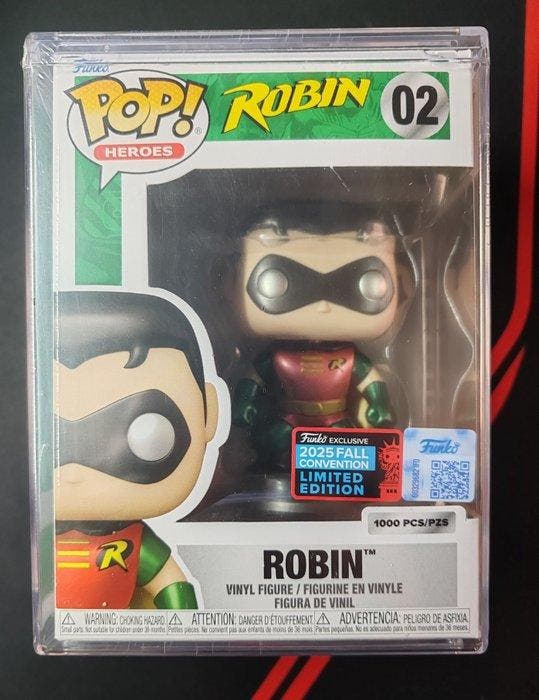 Funko - Funko Pop Funko Pop! NYCC Robin 02 LE 1000 Pcs -, Antiek en Kunst, Antiek | Speelgoed