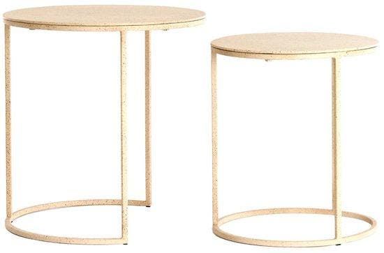 2dekans | Light & Living Bijzettafel Sadar - Bruin -, Huis en Inrichting, Tafels | Eettafels, Zo goed als nieuw, Ophalen of Verzenden