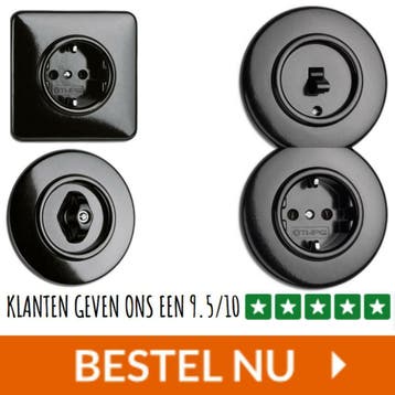Bakeliet schakelmateriaal (Tip!) Nieuw & Veilig 9.5/10, Ophalen of Verzenden, Nieuw, Overige typen