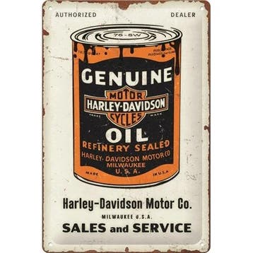 Wandbord Reclamebord Harley Davidson motor motoren schild, Verzenden, Nieuw, Motoren