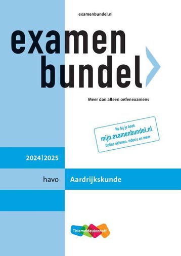 Examenbundel / havo aardrijkskunde 2024/2025 9789006316063, Boeken, Schoolboeken, Verzenden, Gelezen, W.T.P. van den Berg
