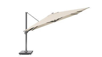Challenger T1 premium zweefparasol 400x300 cm champagne, Tuin en Terras, Ophalen of Verzenden, Nieuw
