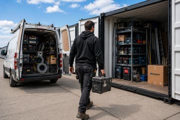 Grote opslagruimte Lelystad 30 m2 - €250 per maand, Zakelijke goederen, Huur, Opslag of Loods