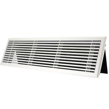 Wandrooster met volumeregelaar t.b.v. 600 x 150mm, Verzenden, Nieuw