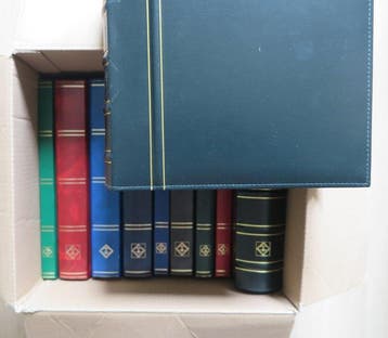 Wereld - Gevarieerde partij in 10 Leuchtturm, Postzegels en Munten, Gestempeld