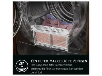 AEG TR728D4Z - Warmtepompdroger - 8 kg - 64 dB(A) -, Verzenden, Zo goed als nieuw
