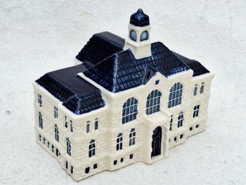 Miniatuurhuis - Goedewaagen - Nederland - Raadhuis Apeldoorn, Antiek en Kunst