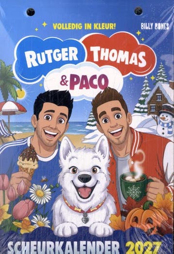 De Scheurkalender Van Rutger, Thomas En Paco 2027 |  | Nieuw, Ophalen of Verzenden, Nieuw