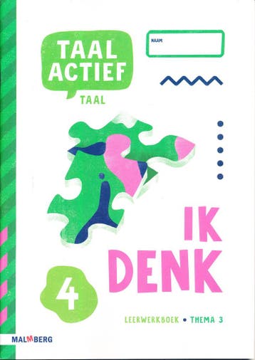 Taal Actief versie 5 Leerwerkboek Taal thema 3 groep 4, Boeken, Verzenden, Nieuw
