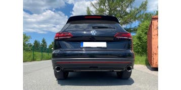 FOX VW Touareg type CR7 einddemper uitgang rechts/links - 1x, Verzenden, Nieuw