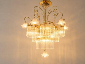 Plafondlamp - Luxueuze Italiaanse hanglamp met waterval van, Huis en Inrichting, Nieuw