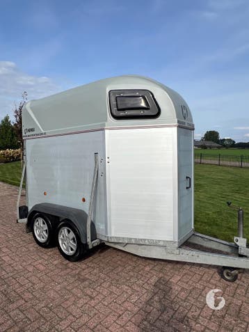 Prachtige Henra 1,5 paards! Vol-Alu!, Ophalen, Zo goed als nieuw, Aluminium, 1½-paards trailer