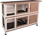 Konijnenhok Combi 2 urban 122cm L x 50cm B x 102cm H, Cavia, 110 cm of meer, Verzenden, 60 tot 90 cm