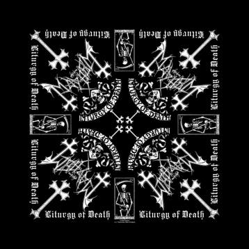 Mayhem - Skull Omega - Bandana officiële merchandise, Ophalen of Verzenden, Nieuw, Kleding