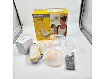 Medela Freestyle Hands-Free - Dubbele elektrische borstkolf, Verzenden, Zo goed als nieuw