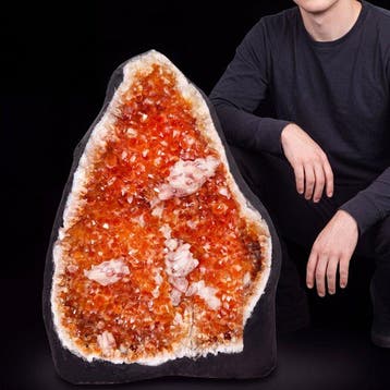 Topkwaliteit - Citrien - 57x43x19 cm - Geode- 55 kg