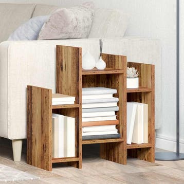 vidaXL Bijzetkast Oudhout 60 x 26 x 60 cm Bewerkt hout, Verzenden, Nieuw, Overige houtsoorten, Minder dan 100 cm
