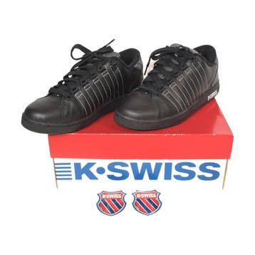 K-Swiss - heren sneakers - zwart - maat 42, Kleding | Heren, Schoenen, Ophalen of Verzenden, Nieuw