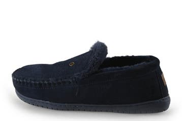 Warmbat Pantoffels in maat 46 Blauw, Warmbat, Pantoffels of Sloffen, Gedragen, Verzenden