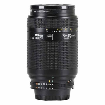 Nikon AF Zoom-Nikkor 70-210mm f/4-5.6D met garantie, Gebruikt, Nikon, Nikon F-mount, Telelens