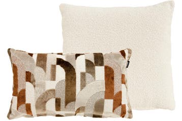 Hartman Raya Taupe/Estelle natural - Kussenset, Verzenden, Nieuw