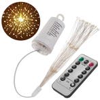 LED hanglamp - Firework effect - IP44 - Met, Ophalen of Verzenden, Nieuw