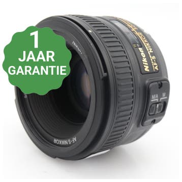 Nikon AF-S 50mm F/1.8G, Verzenden, Gebruikt