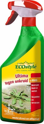 ECOstyle Ultima tegen onkruid & mos 750 ml gebruiksklaar, Verzenden