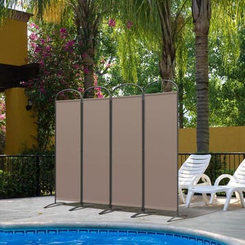2dekans | Angel Living Kamerscherm - 4 Panelen - 224 x 182, Ophalen of Verzenden, Zo goed als nieuw