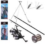 Ultimate BeachForce Tele Set 3.90m (100-200g), Verzenden, Nieuw