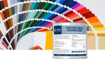 Wixx PRO Aqua Houtenvloer Matt Mengkleur 10L, Overige kleuren, Nieuw, Verf, Verzenden