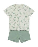 HEMA Kinder shortama palmbomen groen, Verzenden, Nieuw